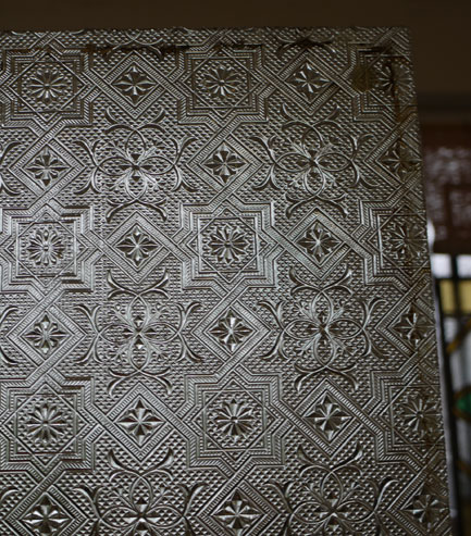 Beispiel 2: Aus diesem Muster kreierten wir ein Musselinmuster für unsere Kundin.