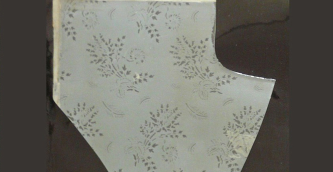 Beispiel 3: Scherbe als Vorlage. 